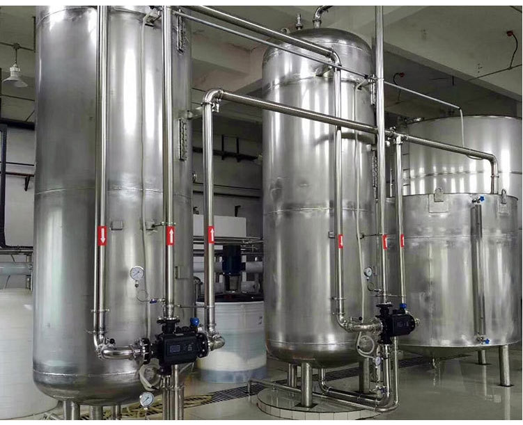 热力公司锅炉用水浮动床软化水设备