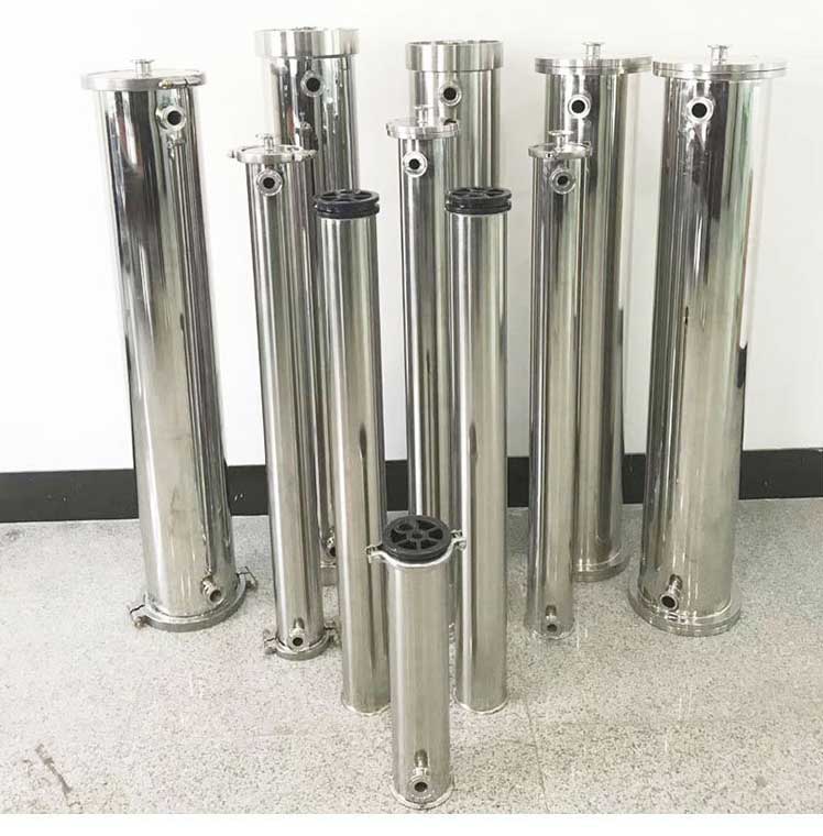 克井镇不锈钢ro膜膜壳8寸4寸内置式法兰式